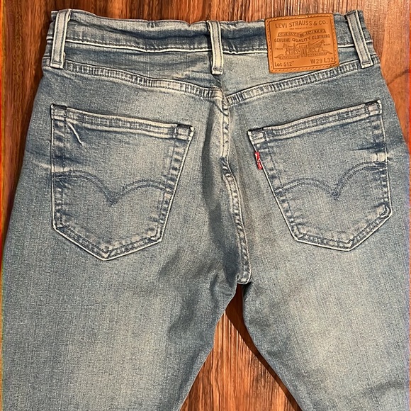NWOT Levi’s 512 Slim Taper Fit, 29x32 - Picture 8 of 15